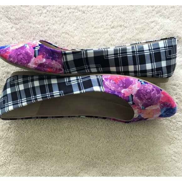 NWOT Mixed No. 6 Danzey Mixed Print Ballet Style Shoe Wm Size 8.5 - Picture 7 of 8